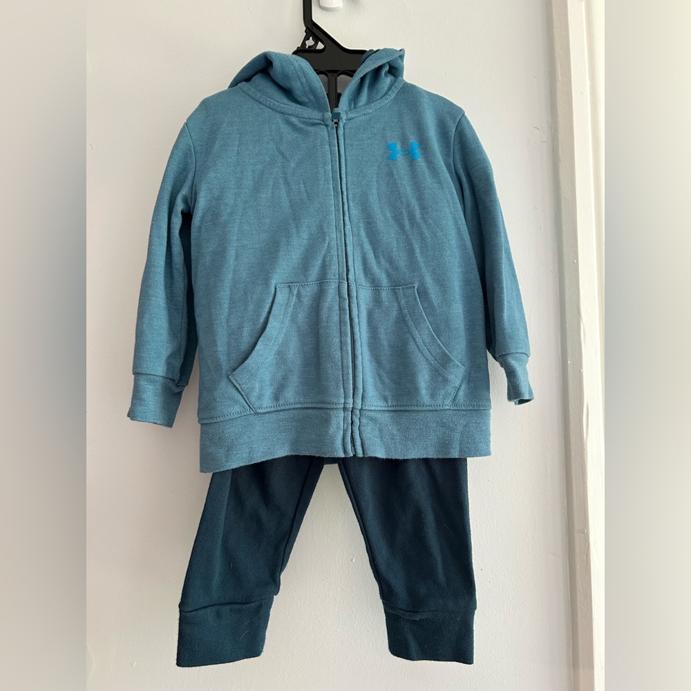 Under Armour Teal and Navy Set